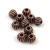 Metallic Round Bead - Copper Colour - 6mm 