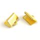 Cord End - Gold Colour - 10mm