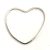 Link - Heart - Platinum Colour - 26mm