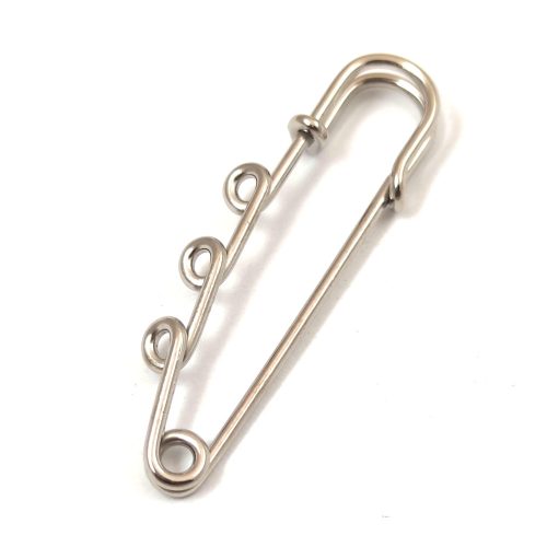 Safety Pin - Platinum Colour - 50x15mm