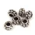 Metallic Bead - Dots - Platinum Colour - 6x5mm 