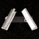 Cord End - Silver Colour - 25mm