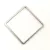 Link - Square - Platinum Colour - 18mm