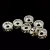 Rondelle Silver Colour - Crystal Stone - 8mm
