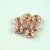 Rondelle Rose Gold Colour - Crystal Stone - 6mm