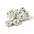 Rondelle Silver Colour - Crystal AB Stone - 8mm