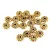 Metallic Round Bead - Rope - Gold Colour - 6mm 