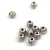 Metallic Round Bead - Platinum Colour - 5x4mm 