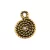 Pendant - Rope - Gold Colour - 15x10mm