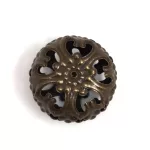 Köztes elem - antik sárgaréz színű - 23x13mm