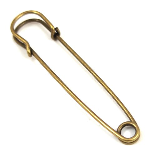 Pin - Antique Brass Colour - 70x17mm