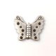 Link - Butterfly - Antique Silver Colour - 30x27mm