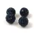Round ball with crystals - Montana - 8mm