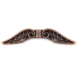 Angel Wings - Antique Copper Colour - 51 x 14 x 4 mm