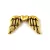  Angel Wings - Gold Colour -18x11mm