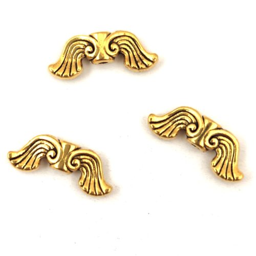  Angel Wings - Gold Colour - 19 x 7.5 x 3.5 mm
