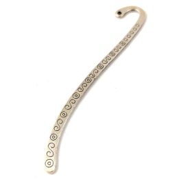 Bookmark - Arch - Deco - Antique Platinum Colour - 8cm