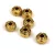 Metallic Bead - Gold Colour - 7 x 5 mm