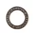 Link - Denim Round - Dark Silver Colour - 14mm