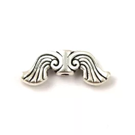  Angel Wings - Platinum Colour - 19x7mm