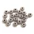 Metallic Bead - Donut - Platinum Colour - 6x4mm 