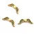  Angel Wings - Gold Colour - 20 x 7 x 3 mm