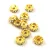 Rondelle Gold Colour - crystal - 6mm