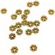 Pendant - Heishi Flower Deco - Gold Colour - 4mm