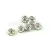 Rondelle Silver Colour - Crystal Stone - 4mm
