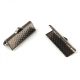 Cord End - Black - 25mm