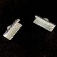Cord End - Silver Colour - 16mm