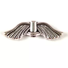  Angel Wings - Platinum Colour - 21x6mm