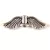  Angel Wings - Platinum Colour - 21x6mm