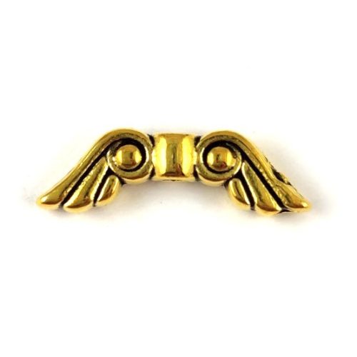  Angel Wings - Gold Colour - 16x5mm