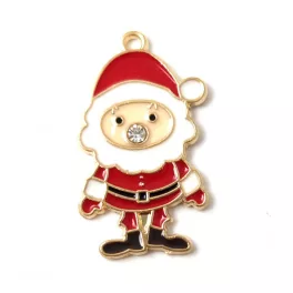Pendant - Santa Claus - 30x18mm