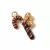 Pendant - Christmas Sugar Hook - 22x15mm