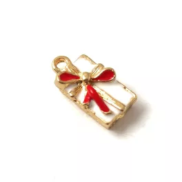 Pendant - Christmas Present - 16x8mm