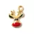 Pendant - Rudolph Reindeer - 18x12mm
