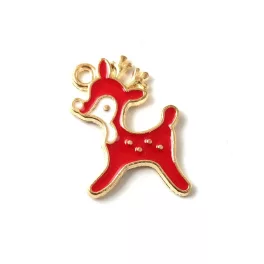 Pendant - Reindeer - 19x14mm