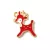 Pendant - Reindeer - 19x14mm