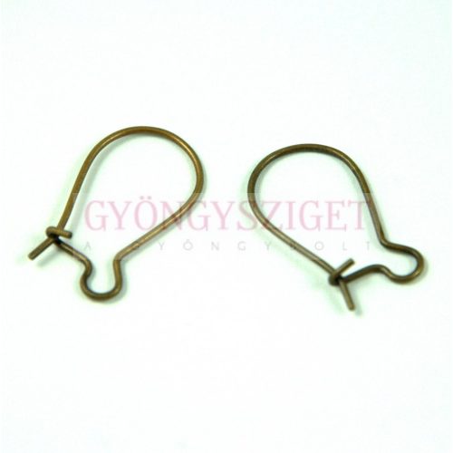 Earwire - Antique Brass Colour - 19mm 