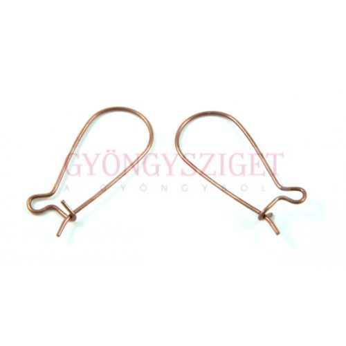 Earwire - Long - Copper Colour - 25mm 
