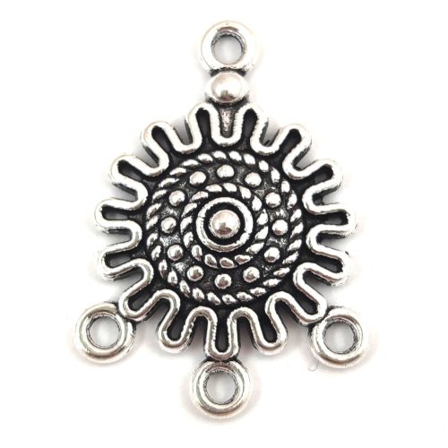 Link - for Earrings - Antique Silver Colour - 27x18mm