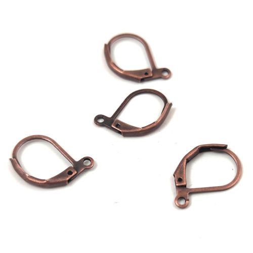 Leverback Earrings - Antique Copper Colour 