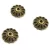 Bead Cap - Antique Brass Colour - 12x3mm