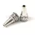 Bead Cap - Platinum Colour - 23x12mm