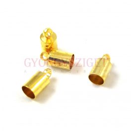 Cord End - Gold Colour - 5mm