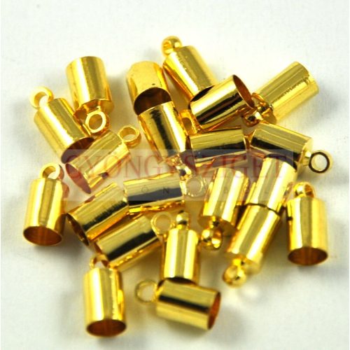 Végzáró - arany színű - 3x9mm