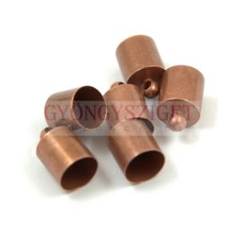 Cord End - Antique Copper Colour - 3x9mm