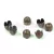 Bead Cap - Antique Copper Colour Tulip - 8mm